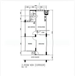 Blk 535 Jurong West Street 52 (Jurong West), HDB 3 Rooms #571395101